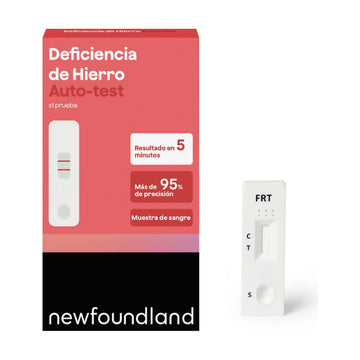 Autoprueba rápida de deficiencia de hierro, ferritina en sangre, 1 prueba — Newfoundland