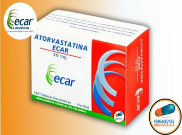 Atorvastatina 20mg 100 Tabletas — Ecar