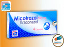 Micotrazol 100mg itraconazol 4 cápsulas — Bioquifar Pharmaceutica