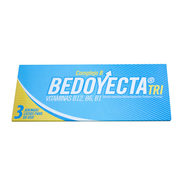 Bedoyecta Tri complejo B inyectable 3 ampollas — Humax Pharmaceutical