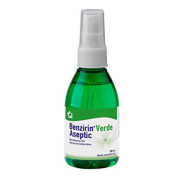 Benzirin Verde Aseptic 120ml - Tecnoquimicas