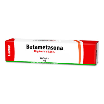 Betametasona 0.05% Crema 40g — Genfar