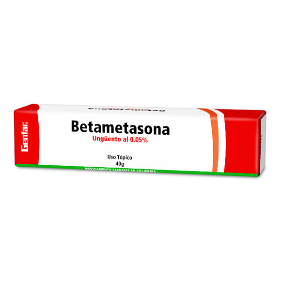 Betametasona 0.05% Crema 40g — Genfar