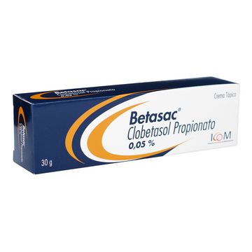 Betasac Clobetasol propionato 0.05% Crema 30g — Icom