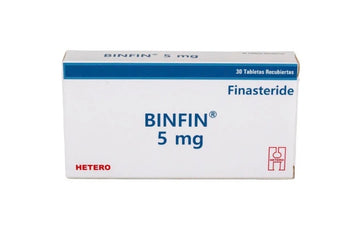 Binfin Finasterida 5 mg 30 Tabletas — Hetero Labs