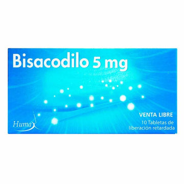 Bisacodilo 5mg 100 tabletas — Humax Pharmaceutical