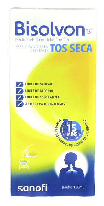 Bisolvon Tos Seca jarabe 120 ml — Opella Healthcare
