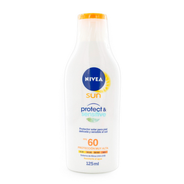 Bloqueador Nivea Sun Fps 60 Ult.sensible 125ml — Beiersdorf