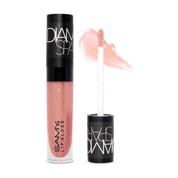 Brillo de labios Diamond Sparks Samy 03 Palo de Rosa 5 g — Cosméticos Samy