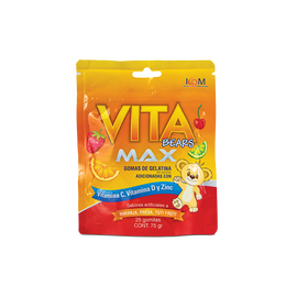 Gomas Vitabears Max suplemento multivitamínico 25 unidades 75 g