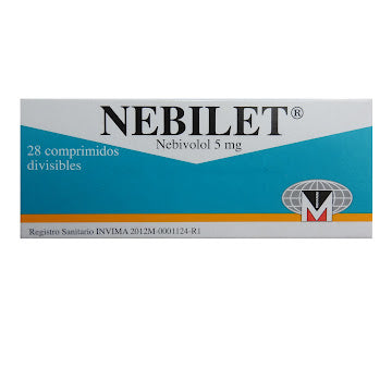 Nebilet Nebivolol 5 mg 28 Comprimidos Menarini