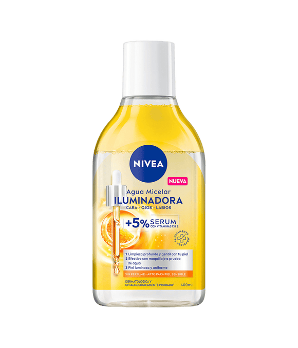 Agua Micelar Nivea Iluminadora 400 ml