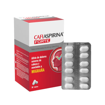 Cafiaspirina Forte 650 mg 36 Tabletas — Bayer