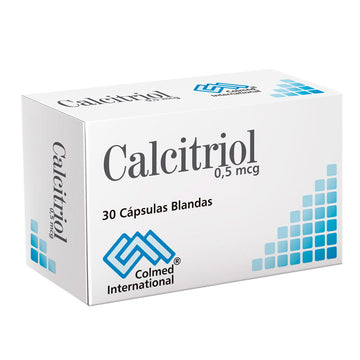 Calcitriol 0.50mcg 30 cápsulas — Procaps