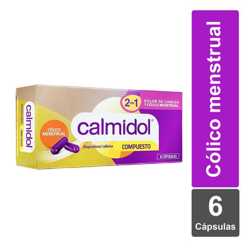 Calmidol Compuesto caja x 6 cápsulas — Eurofarma