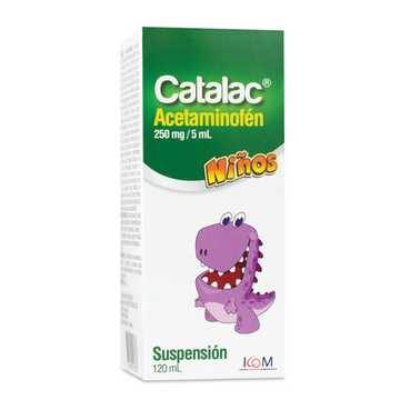 Catalac Suspensión Niños Acetaminofén 250mg/5ml 120 ml — Icom