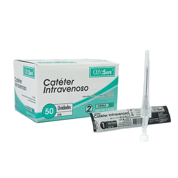 Catéter Intravenoso Alfa 22G 25mm