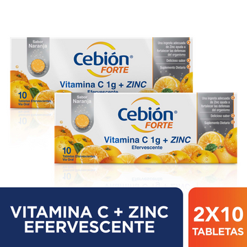 Cebion Forte 10 Tabletas Efervescentes — Procter & Gamble
