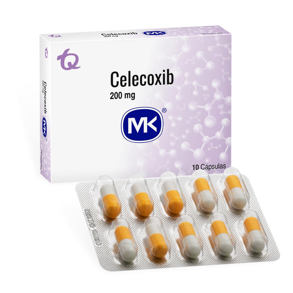 Celecoxib 200 mg 10 Cápsulas — MK Tecnoquímicas