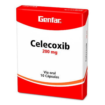 Celecoxib 200mg 10 Cápsulas — Genfar