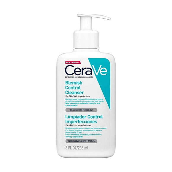 CeraVe Limpiador Control de Imperfecciones ácido salicílico 236 ml — L'Oréal