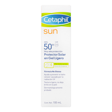 Cetaphil Daylong FPS 50+ Gel fotoprotector 100 ml - protector solar piel sensible