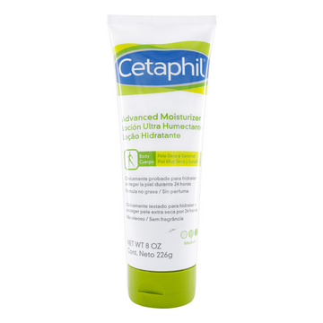 Cetaphil Loción Ultra Humectante 226 g - Frasco de loción corporal hidratante Galderma