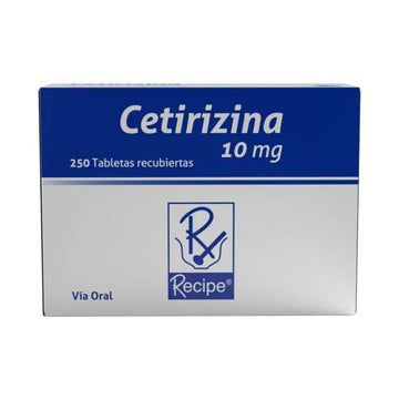 Cetirizina 10 mg 250 tabletas — Bussié