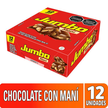 Chocolatina Jumbo Maní Grande 90 gr — Comercial Nutresa