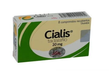 Cialis 20mg 8 tabletas Tadalafilo — Eli Lilly
