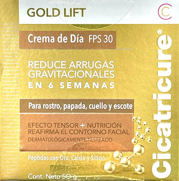 Cicatricure Crema Facial Gold Lift Dia 50 gr — Genomma Lab