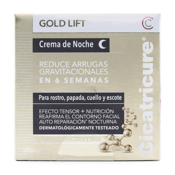 Cicatricure Crema Facial Gold Lift Noche 50 gr — Genomma Lab
