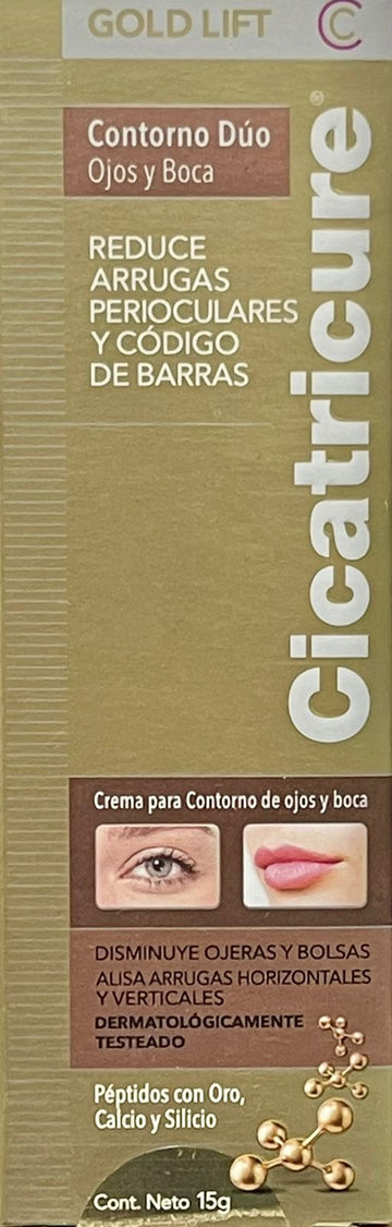 Cicatricure Crema Gold Lift Contorno Duo 15 gr — Genomma Lab