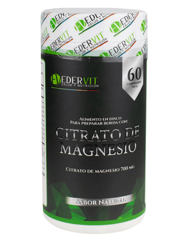 Citrato de Magnesio 700 mg 60 Comprimidos - Edervit — Edervit Salud Y Nutricion