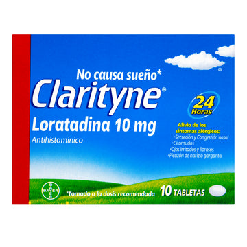 Clarityne 10 mg 10 Tabletas — Bayer