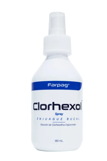 Clorhexol (clorhexidina) Spray Enjuague Bucal 180 ml — Farpag