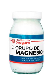 Cloruro de Magnesio Frasco 250 gr Drogam