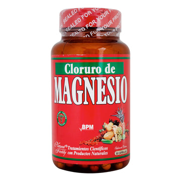 Cloruro de Magnesio + Vitamina D 50 Capsulas — Natural Freshly
