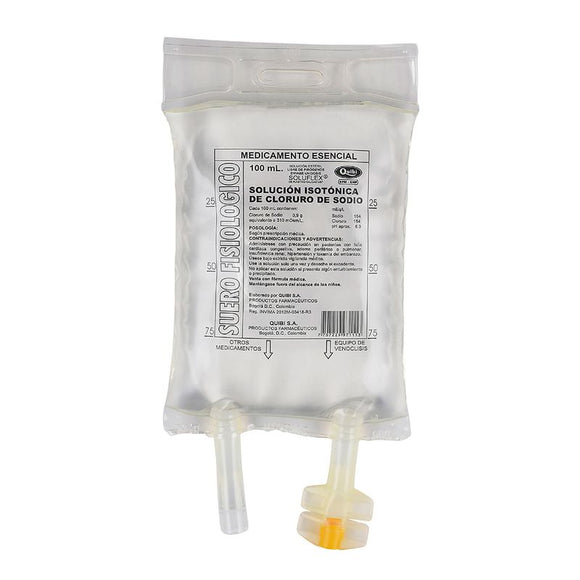 Cloruro de Sodio 0.9% 100 ml Bolsa — Quibi