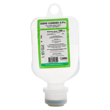 Cloruro de Sodio 0.9% 100 ml Cp — Corporación de Fomento AS