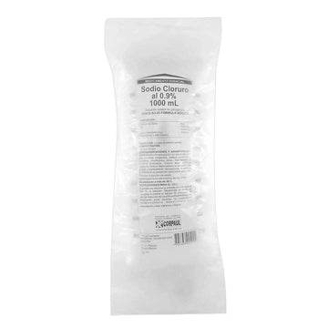 Cloruro de Sodio 0.9% 1000 ml bolsa — Corpaul