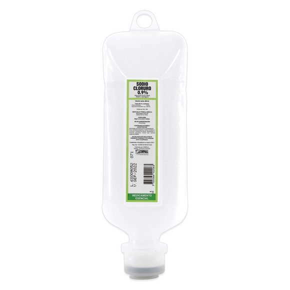 Cloruro de Sodio 0.9% 250 ml Cp — Corporación de Fomento AS