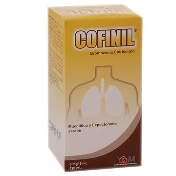 Cofinil Bromhexina 8 mg Adultos Jarabe 120 ml ICOM