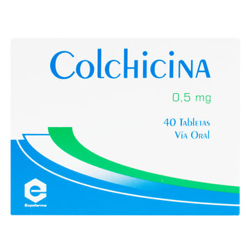 Colchicina 0.5mg 40 Tabletas — Richmond