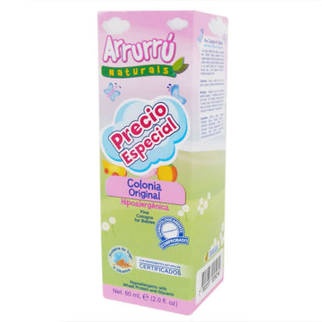 Colonia Arrurrú Naturals Rosada 60 ml — Belleza Express