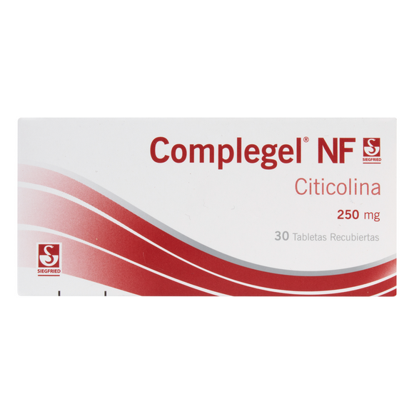 Complegel NF Citicolina 250mg 30 tabletas recubiertas — Laboratorios Siegfried