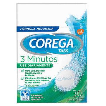 Corega Tabs 30 Tabletas x6 Unidades — Haleon
