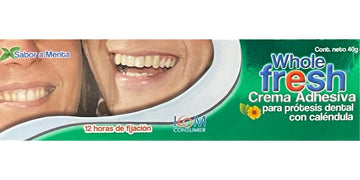 Crema Adhesiva Whole Fresh Menta 40 gr — Icom