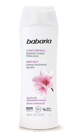 Crema Babaria Body Milk Almendra 400 ml