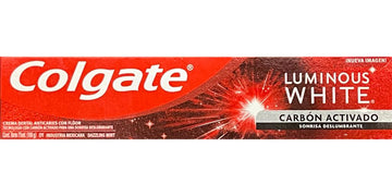 Crema Dental Colgate Luminous White Carbon Activado 75 gr — Colgate-Palmolive